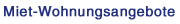 Angebotene Wohnung